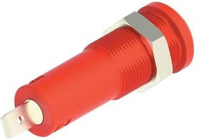 CT4008-2, Test Plugs & Test Jacks 5kV, 4mm Shth Jack, 4.8mm Quick Connec, Panel, Red CT4008-2, Test Plugs & Test Jacks 5kV, 4mm Shth Jack, 4.8mm Quick Connec, Panel, Red