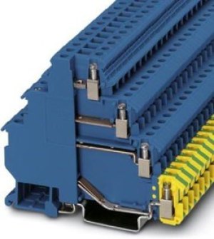 1043463, Fixed Terminal Blocks VIOK 1,5-3D/PE-EX BU