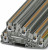 3213960, PTI 2.5-PE/L/TG Series Grey DIN Rail Terminal Block, 4mm², Triple-Level, Push In Termination 3213960, PTI 2.5-PE/L/TG Series Grey DIN Rail Terminal Block, 4mm², Triple-Level, Push In Termination