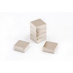 Неодимовый магнит прямоугольник 10х10х4 мм, 6шт, Forceberg