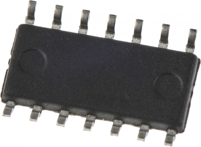 LM339M/NOPB, Счетверенный компаратор [SO-14]