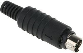 MP-371-S8, Разъем DIN Аудио / Видео, 8 контакт(-ов), Штекер, Монтаж на Кабель, Пайка