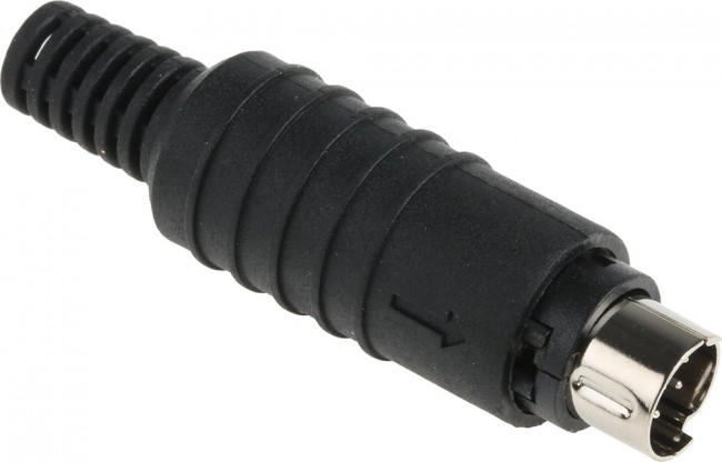 MP-371-S8, Разъем DIN Аудио / Видео, 8 контакт(-ов), Штекер, Монтаж на Кабель, Пайка MP-371-S8, Разъем DIN Аудио / Видео, 8 контакт(-ов), Штекер, Монтаж на Кабель, Пайка