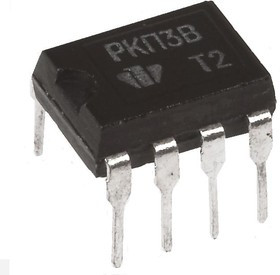 КР293КП3В (5П14.3В), Сдвоенное двунаправленное высоковольтное МОП-реле 400В/40ОМ, корпус DIP8