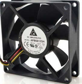 Вентилятор Delta Electronics AFB0812SH / AFB0812SH-TP12 80x25мм 12V 0.51A 4pin