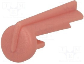 A1105003, Указатель, пластмасса, розовый, распорным стержнем