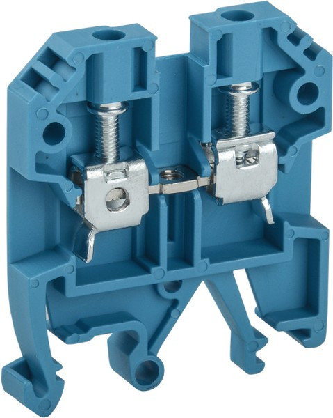 Клемма винтовая КВИ-4кв.мм синяя IEK YZN30-004-K07