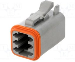 AT06-6S, Automotive Connectors Plug 6 Way AT06-6S, Automotive Connectors Plug 6 Way