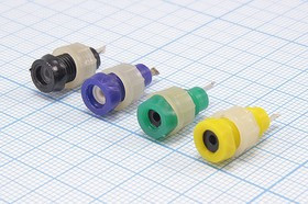 Клемма приборная 1,6, разъём, черная, 8,5x18,5, пластик, ГИ-1,6; №56 Bl клемма приб 1,6\разъём\чер\ 8,5x18,5\пл\\ГИ-1,6