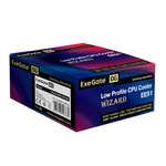 Кулер ExeGate Wizard EE91-BLUE (Al, LGA775/1150/1151/ 1155/1156/1200/ AM2/AM2+/AM3/AM3+ /AM4/FM1/FM2