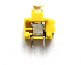 235-776 желтая, Клемма модульная 1pin 3,81мм 235-776 желтая, Клемма модульная 1pin 3,81мм