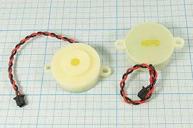 Пьезозлучатель звука со встроенным генератором (3~24)В, 3.7кГц, аналог [EFM-471L]; згп 32x14m45\ 3~2