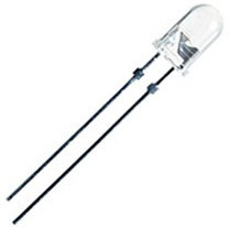 VLCS5130, Standard LEDs - Through Hole Red 5mm 624nm 25000mcd