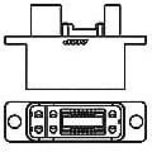 1-292183-2, Heavy Duty Power Connectors PLUG ASS'Y OF HYB DRAWER 18P