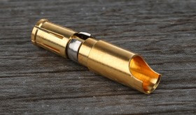 Female Solder D-Sub Connector Power Contact, Gold over Nickel Power, 12 8 AWG