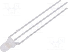 LL-309YGM2E-C-1B, LED; 3mm; yellow/yellow green; 60°; Front: convex; No.of term: 3 LL-309YGM2E-C-1B, LED; 3mm; yellow/yellow green; 60°; Front: convex; No.of term: 3