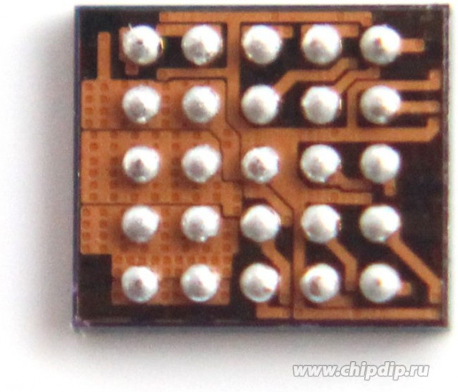 NCP1854FCCT1G, Контроллер заряда батарей Li-Ion 2.5A [Flip-Chip-25]