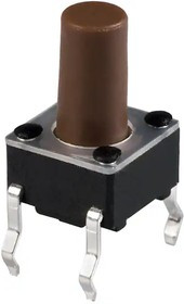 TL1105BF100Q, Tactile Switches SPST 9.5X6mm 100g