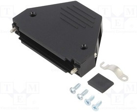 DC37UN4, Корпус: для разъемов D-Sub; D-Sub 37pin,D-Sub HD 62pin; UNC4-40