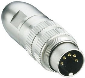 0332 07-1, 7 Pole Din Plug, DIN EN 60529, 5A, 60 V ac IP68, Male, Cable Mount