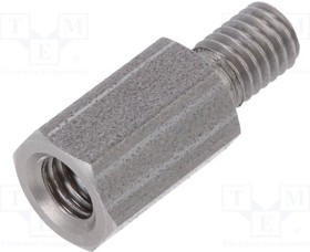 TFM-M5X12/DR248, Дистанцирующая стойка с резьбой, 12мм, Внутр.резьба: M5