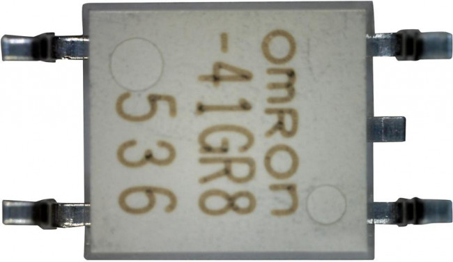 G3VM-41GR8, Solid State Relays - PCB Mount 40V SPST-NO SOP4 SMT 1000mA .1ohm 300pF