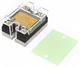 ASR-25CA, Реле: полупроводниковое, Uупр: 3,8-10ВDC, Iупр: 4-20мА, 25А ASR-25CA, Реле: полупроводниковое, Uупр: 3,8-10ВDC, Iупр: 4-20мА, 25А