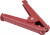 BU-102W-2, Test Clips Fully Insulated 300A Ground Clamp, Red, Welding Jaws, shunt