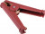 BU-102W-2, Test Clips Fully Insulated 300A Ground Clamp, Red, Welding Jaws, shunt
