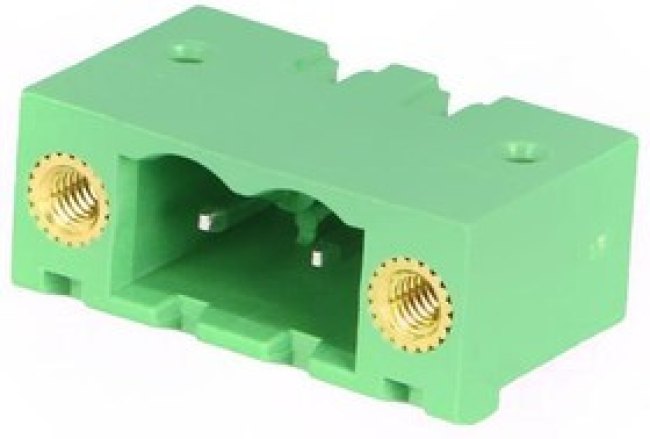 MSTBV2.5/2-GF-5, Разъемный клеммник, 5,08мм, Кол-во полюс: 2, прямой, гнездо, THT