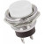 36-3355, Выключатель-кнопка металл 250V 2А (2с) OFF-(ON) ø16.2 белая (RWD-306)