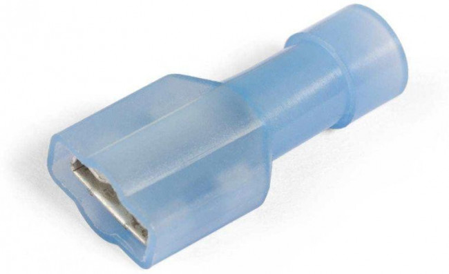 РПИ-М(н) 2,5-(6,3) (РПИ-М(н) 2.5-7-0.8), Разъем плоский полностью изолированный (мама) синий 1.5-2.5 мм²