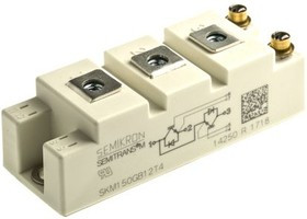 SKM150GB12T4G, БТИЗ массив и модульный транзистор, Двойной N Канал, 223 А, 1.85 В, 1.2 кВ, Module