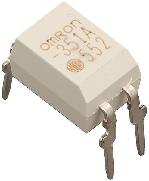 G3VM-351A, Реле полупроводниковое, SPST-NO, Iупр 25мА, 120мА, макс.350VAC