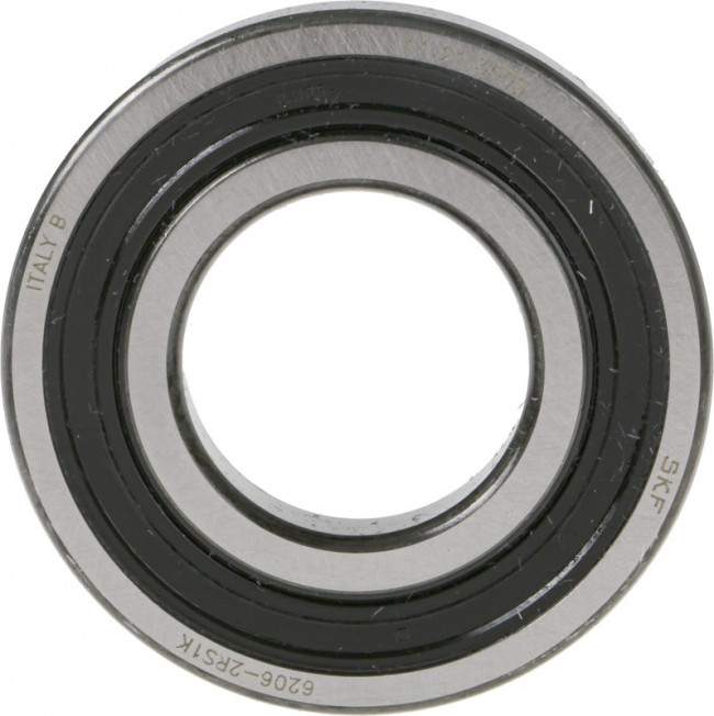6206-2RS1K Single Row Deep Groove Ball Bearing- Both Sides Sealed 30mm I.D, 62mm O.D 6206-2RS1K Single Row Deep Groove Ball Bearing- Both Sides Sealed 30mm I.D, 62mm O.D