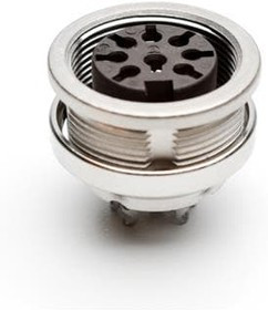 C091 31N008 100 2, Circular DIN Connectors 8P DIN PANEL FEMALE