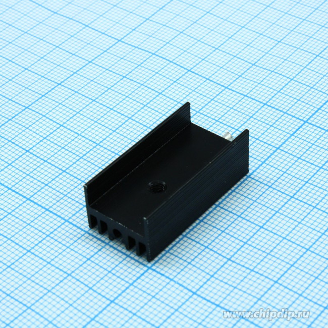 HS 077-30, радиатор алюминиевый 30x15x11 (KG487-17)