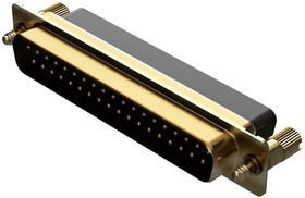 SD15F00000, D-Sub Standard Connectors D-Sub Female Connector 15P Crimp Zinc Shell