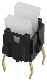 TR1-01, Кнопочный переключатель, TR, SPST, Выкл.-(Вкл.), Plunger for Cap