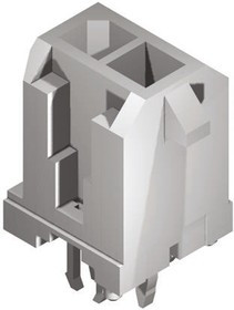 43045-0224, Micro-Fit 3.0 Series Straight Through Hole PCB Header, 2 Contact(s), 3.0mm Pitch, 2 Row(s), Shrouded