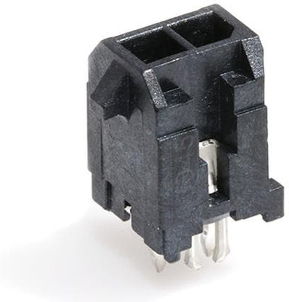 43045-0224, Micro-Fit 3.0 Series Straight Through Hole PCB Header, 2 Contact(s), 3.0mm Pitch, 2 Row(s), Shrouded