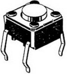 B3F-1062, Микропереключатель TACT, SPST-NO, Пол: 2, 0,05A/24ВDC, THT, нет