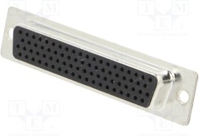 HDS-78-F-T-B-M, Разъем D-Sub HD; PIN: 78; вилка; "мама"; на провод