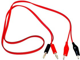 Щупы для блока питания с крокодилами 100см