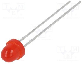 SSL-LX5063ID, LED; 5mm; red; 40mcd; 60°; Front: convex; 2?2.5V; Pitch: 2.54mm; 105mW