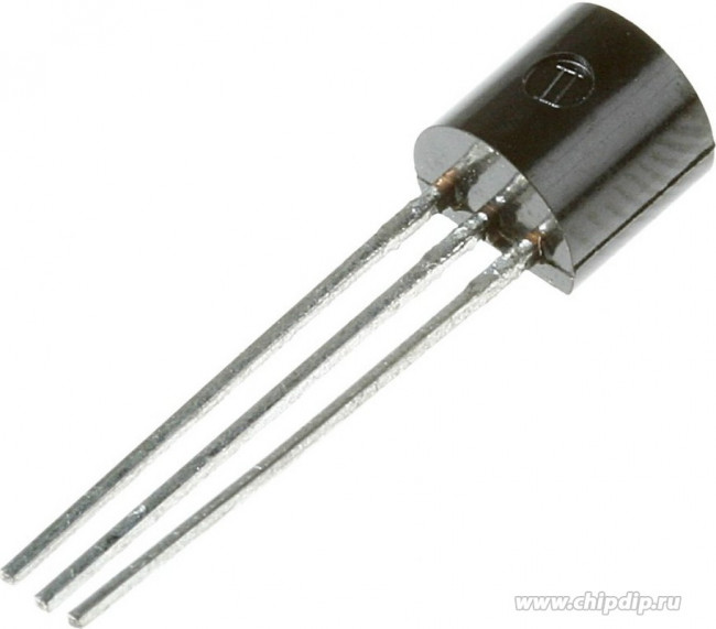 KSP42TA, Транзистор NPN 300В 0.5А, (=MPSA42), [TO-92]