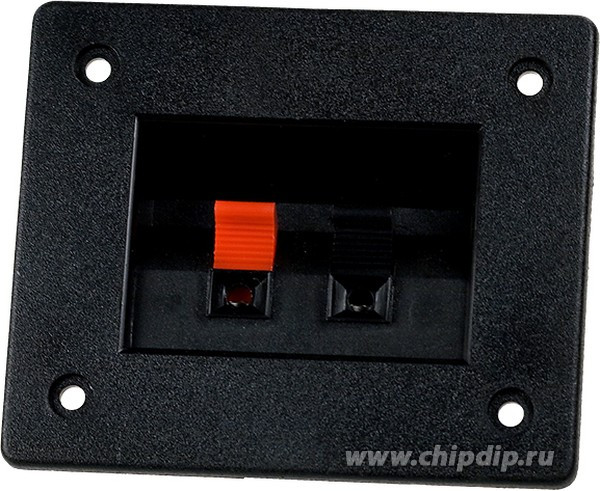 CH1-0403, клеммник нажимной 2 контакта 79х93мм