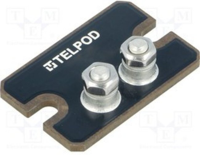 RTS-01-100-3R3, Резистор: thick film, винтами, 3,3Ом, 100Вт, ±5%, 38x25x2мм, 2,5кВ