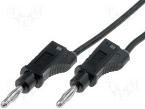 PJ2112-150-B, Измерительный провод, 70ВDC, 33ВAC, 20А, с осевым гнездом 4мм PJ2112-150-B, Измерительный провод, 70ВDC, 33ВAC, 20А, с осевым гнездом 4мм