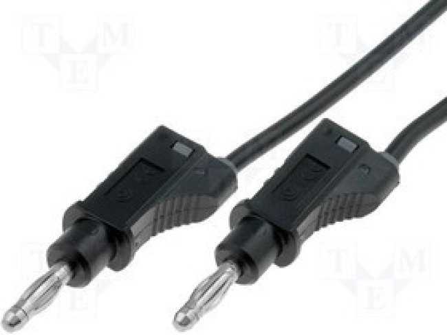 PJ2112-150-B, Измерительный провод, 70ВDC, 33ВAC, 20А, с осевым гнездом 4мм